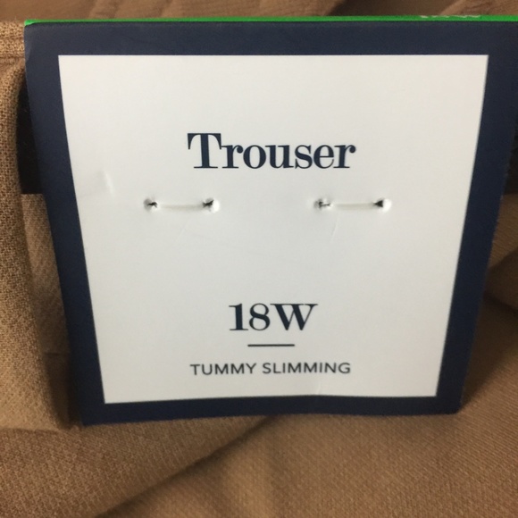 Charter Club Belted Tummy-Control Trousers Pants - Picture 5 of 8